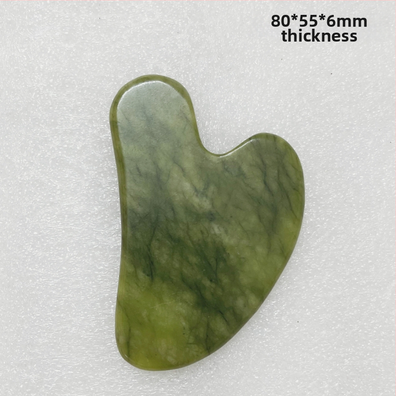 Planșetă de jad pentru relaxarea meridianelor – instrument de masaj, 90 g