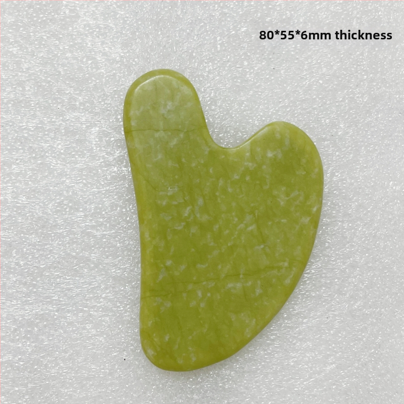 Planșetă de jad pentru relaxarea meridianelor – instrument de masaj, 90 g