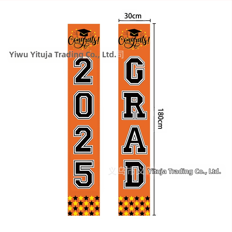 Dekor vrata za završetak s parnatpisima — poliester, pakiranje Opp vrećica, domaći proizvod