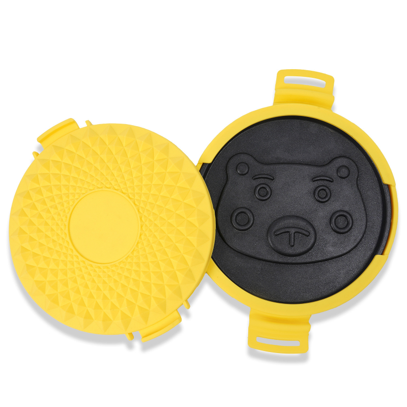 Mikrovalna sendvič preša s odvojivim silikonskim posudom, kružnog oblika, dvostrana; model SN005D; funkcije: zagrijavanje, pećenje mesa, prženje jaja; težina 887 g; poklopac za prašinu uključen