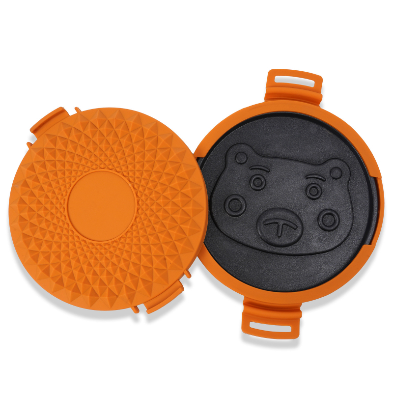 Mikrovalna sendvič preša s odvojivim silikonskim posudom, kružnog oblika, dvostrana; model SN005D; funkcije: zagrijavanje, pećenje mesa, prženje jaja; težina 887 g; poklopac za prašinu uključen