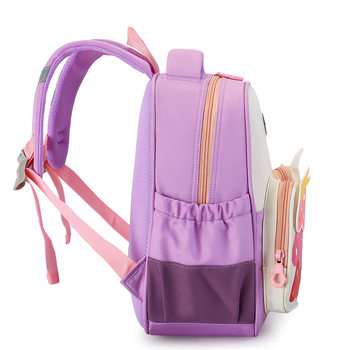 Unisex Oxford skolas mugursoma ar Anime Cartoon rakstu, elpojošs dizains, plecu siksnas ar gaisa spilvenu, neilona oderējums