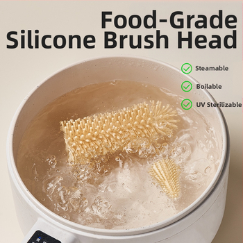 Portatīvs pudelīšu suka komplekts – bērnu pudelīšu tīrīšanas komplekts ar sūkšanas cauruli un daudzfunkcionālo krūzīšu suku | Preces kods: p8xcDJKx • Iepakojums: krāsaina kaste • Ārējā eksporta ekskluzivitāte • Noliktavā