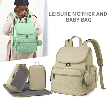 Mamos krepšys, penkių dalių rinkinys, Oxford audinys, atsparus vandeniui, ypač lengvas, izoliacija, oro pagalvės diržas