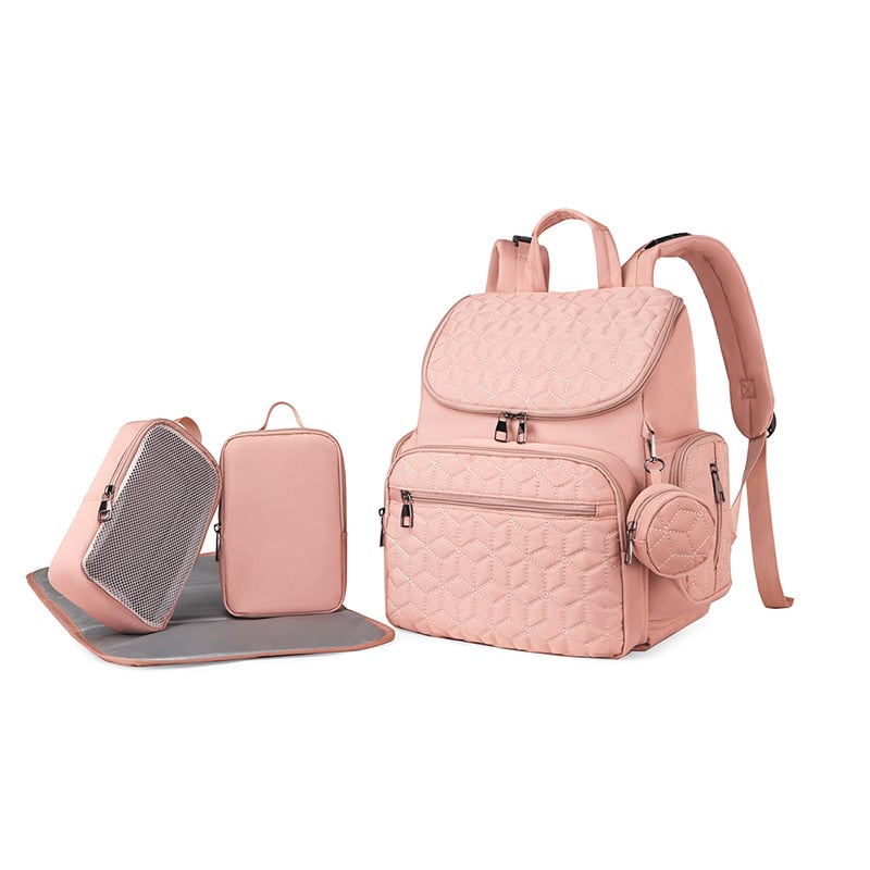 Mamos krepšys, penkių dalių rinkinys, Oxford audinys, atsparus vandeniui, ypač lengvas, izoliacija, oro pagalvės diržas