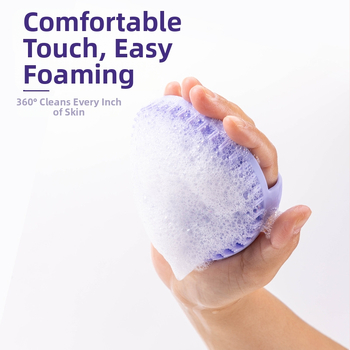 Силиконова четка за вана Yuzhe – масажна и почистваща, универсална, с възможност за персонализация