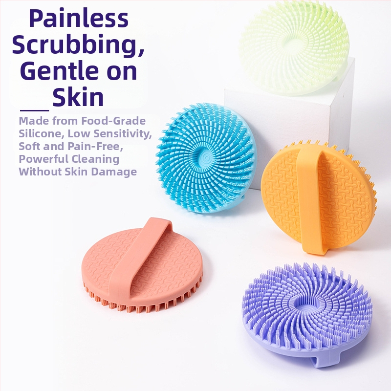 Силиконова четка за вана Yuzhe – масажна и почистваща, универсална, с възможност за персонализация