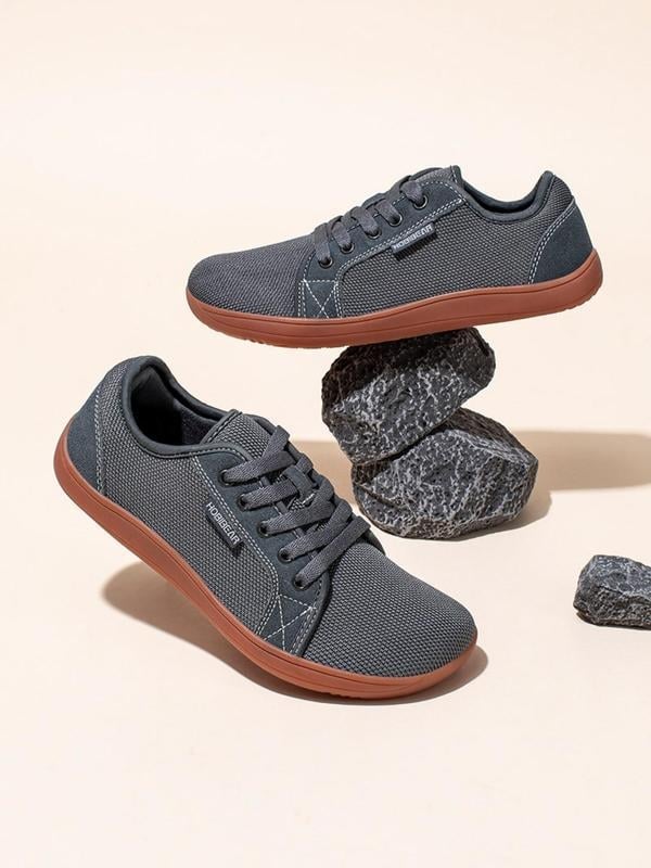 Muške casual mokasine s denim gornjim dijelom, životinjski uzorak, oštar nos, ravna peta