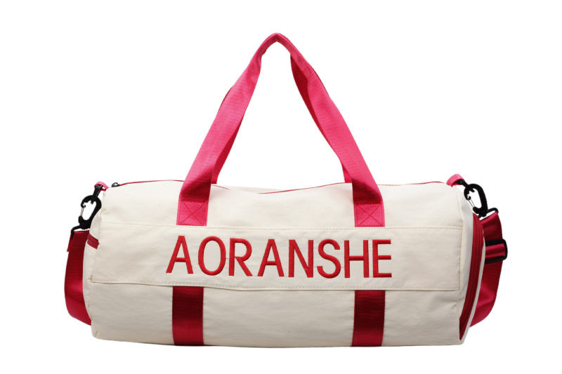 Crossbody soma fitnesam un jogai ar cilindrisku dizainu, 36-55L, neilons, salokāma ar mitrā/sausā atdalīšanu, starptautiskais stils, brīvdienu ceļojumiem