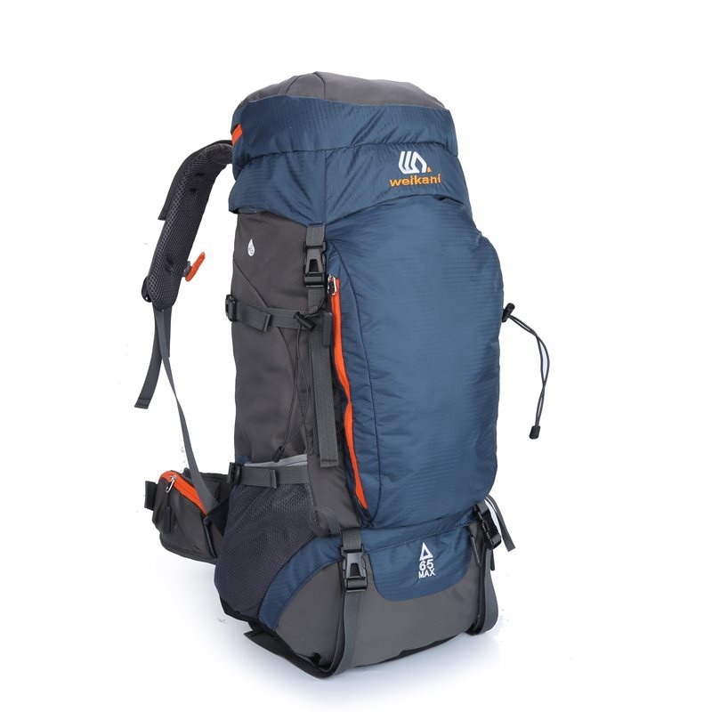 Nailona ūdensizturīga daudzfunkcionāla pārgājienu mugursoma kempingam un ceļojumiem