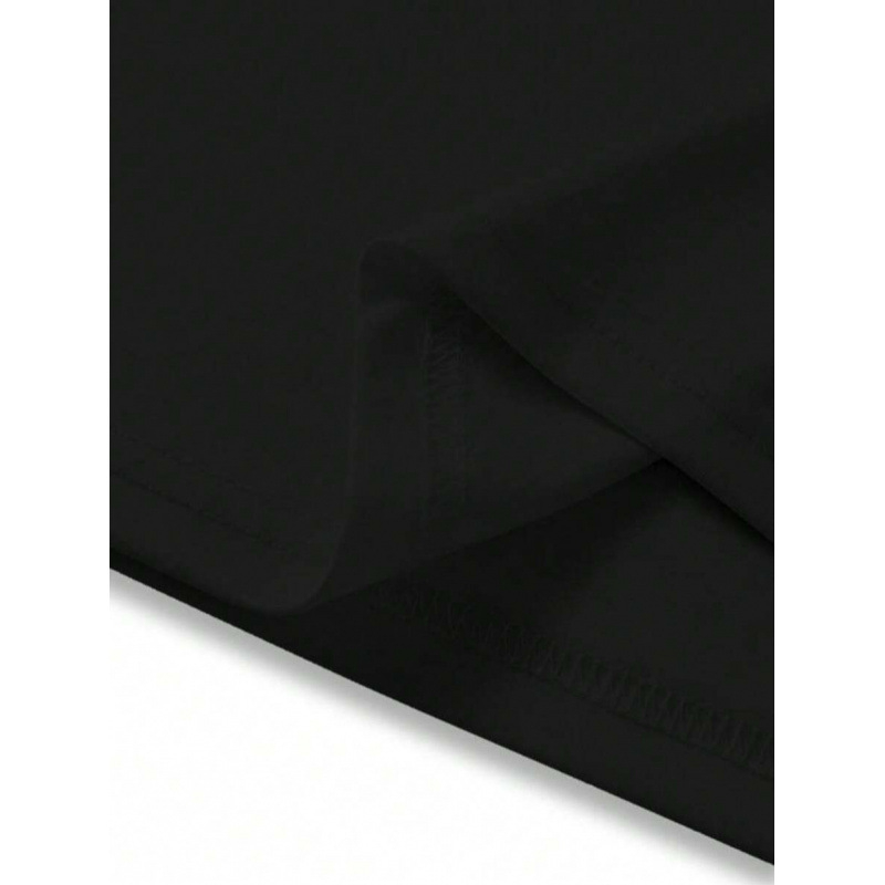 Jonas Fan Merch kokvilnas T-krekls, brīvā piegriezuma, apaļais kakls, īsi piedurknes, karsttransfers druka ar tēla motīvu