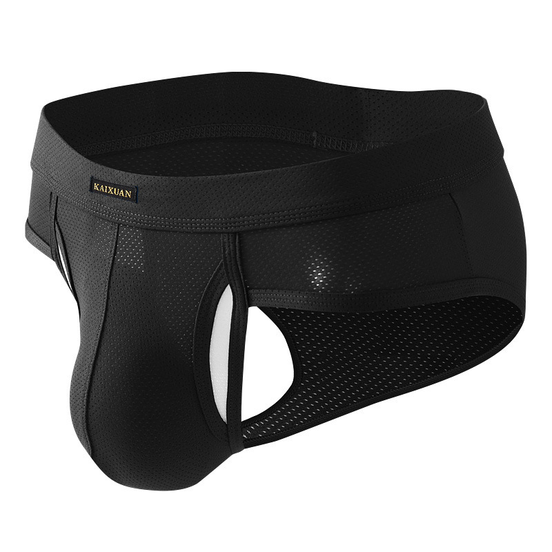 Muške gaćice s niskim strukom, bočno otvaranje, prozračne, brzo sušeće, kontrola vlage u preponama