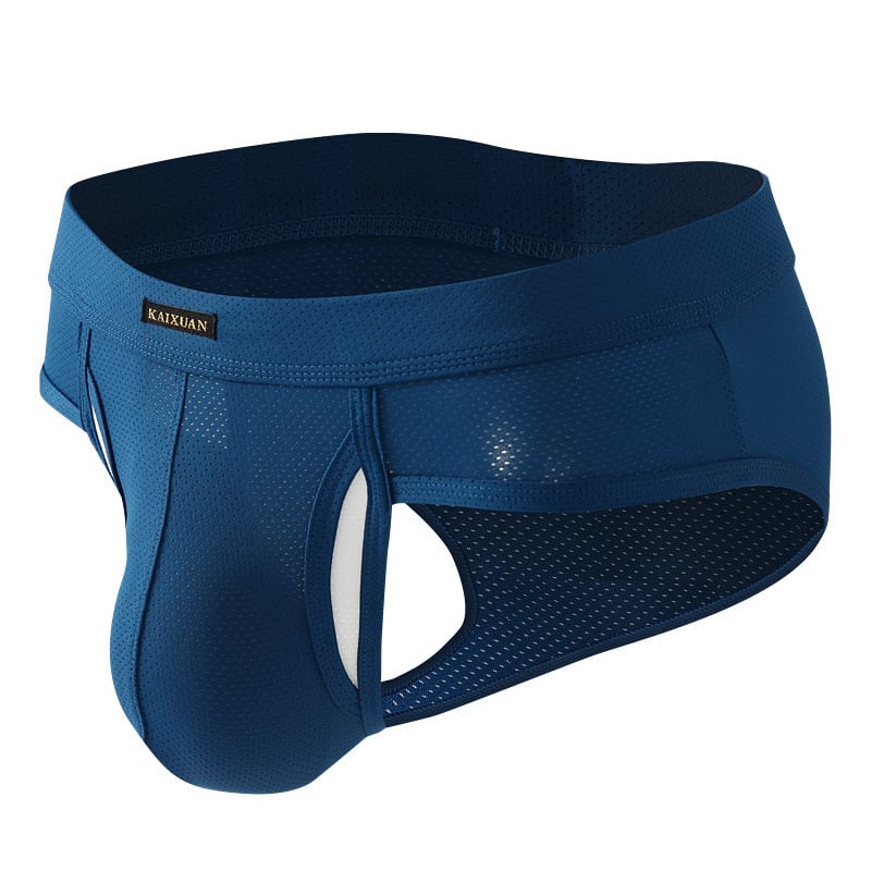 Muške gaćice s niskim strukom, bočno otvaranje, prozračne, brzo sušeće, kontrola vlage u preponama