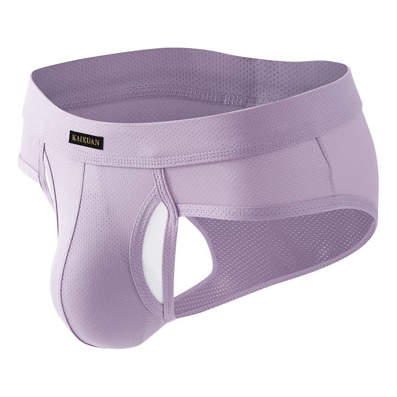 Muške gaćice s niskim strukom, bočno otvaranje, prozračne, brzo sušeće, kontrola vlage u preponama