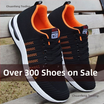 Muške tenisice za hodanje s prozračnim gornjim dijelom od mreže, mekana uloška, anti-miris, prednje vezivanje, za sve sezone, svakodnevni stil