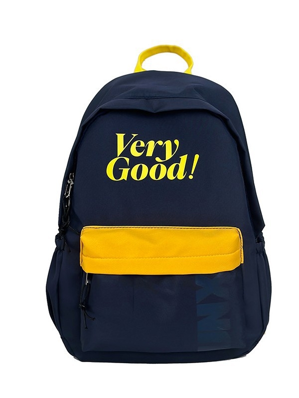 Rucsac pentru elevi, exterior din nylon, căptușeală din poliester, curele cu pernă de aer, pentru 3–4 clase, stil campus tineret