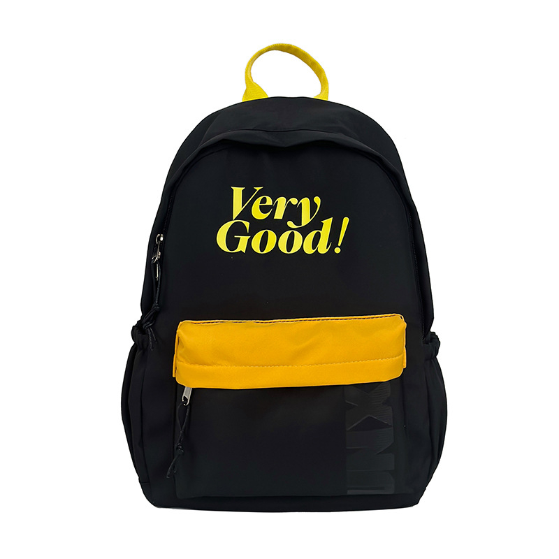 Rucsac pentru elevi, exterior din nylon, căptușeală din poliester, curele cu pernă de aer, pentru 3–4 clase, stil campus tineret
