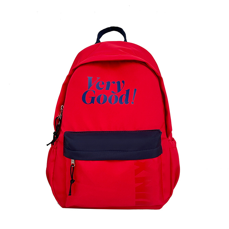 Rucsac pentru elevi, exterior din nylon, căptușeală din poliester, curele cu pernă de aer, pentru 3–4 clase, stil campus tineret