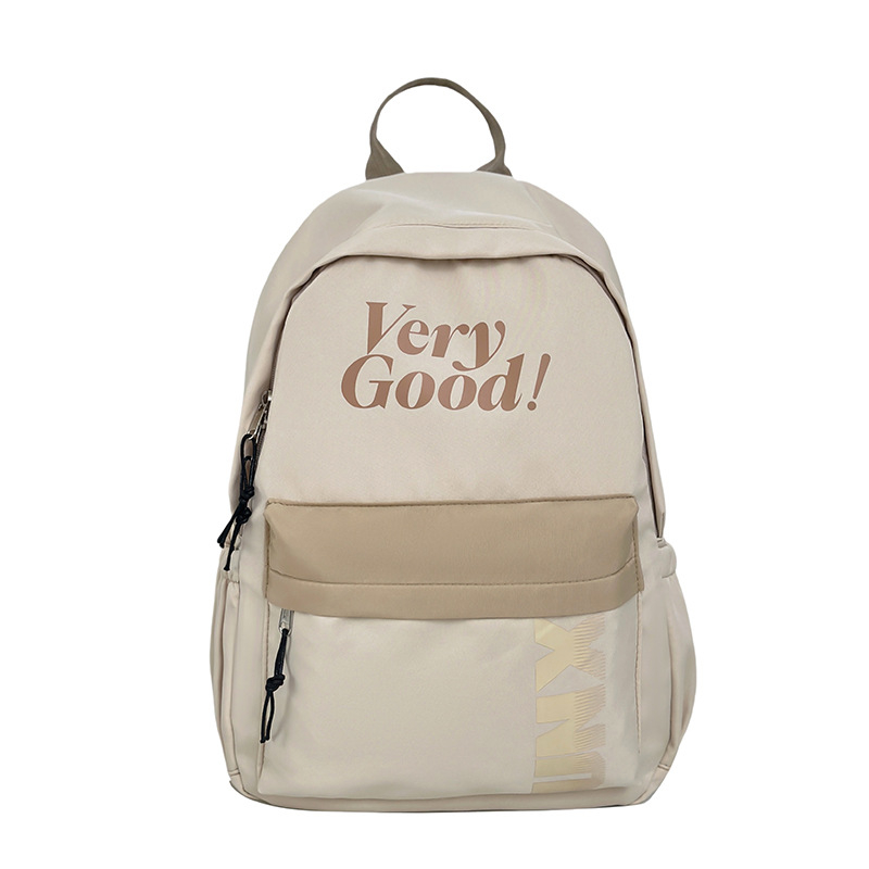 Rucsac pentru elevi, exterior din nylon, căptușeală din poliester, curele cu pernă de aer, pentru 3–4 clase, stil campus tineret