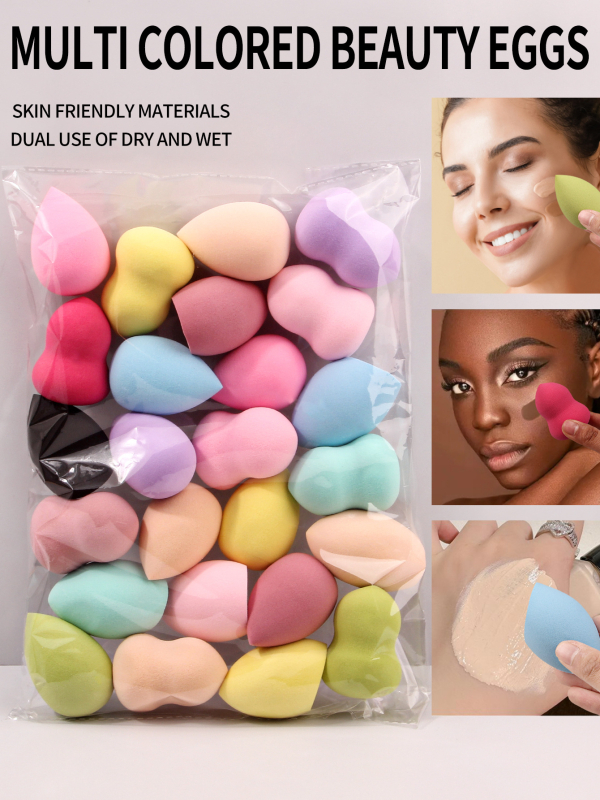 Ke shixiu burete de machiaj cu utilizare dublă, moale și supradimensionat, 265 g, designuri mixte