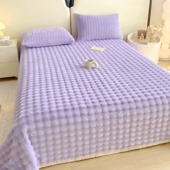 Posteljni list – minimalističkog stila, vlaknima obojena tkanina, Uzorak: Drugo, Šifra artikla 58632788