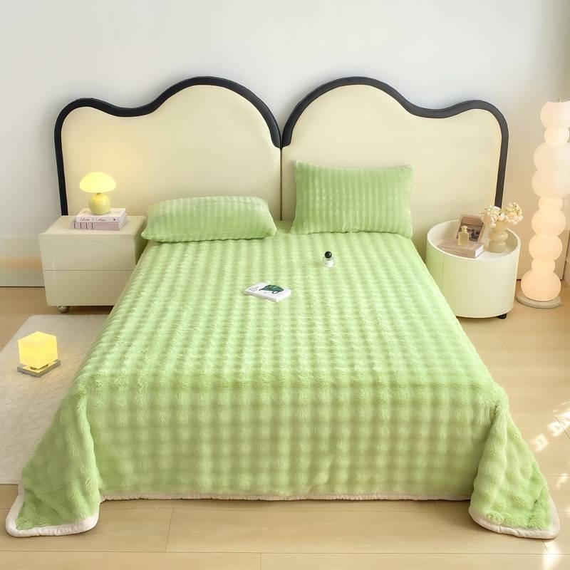 Posteljni list – minimalističkog stila, vlaknima obojena tkanina, Uzorak: Drugo, Šifra artikla 58632788