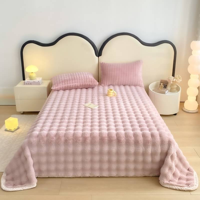 Posteljni list – minimalističkog stila, vlaknima obojena tkanina, Uzorak: Drugo, Šifra artikla 58632788