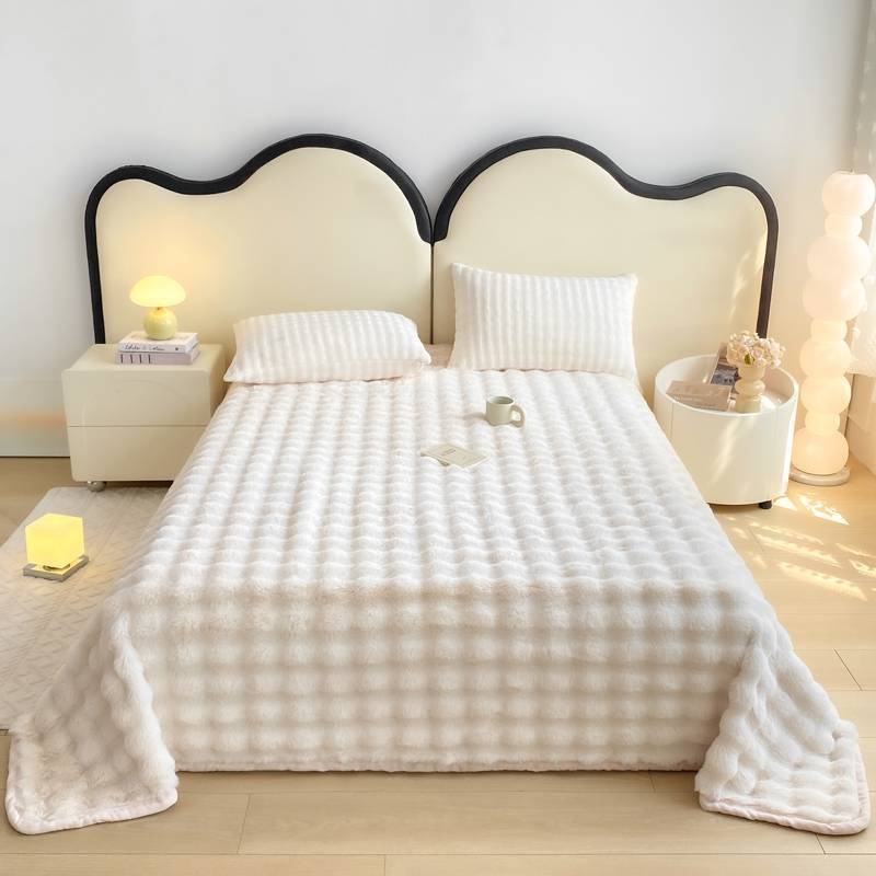 Posteljni list – minimalističkog stila, vlaknima obojena tkanina, Uzorak: Drugo, Šifra artikla 58632788