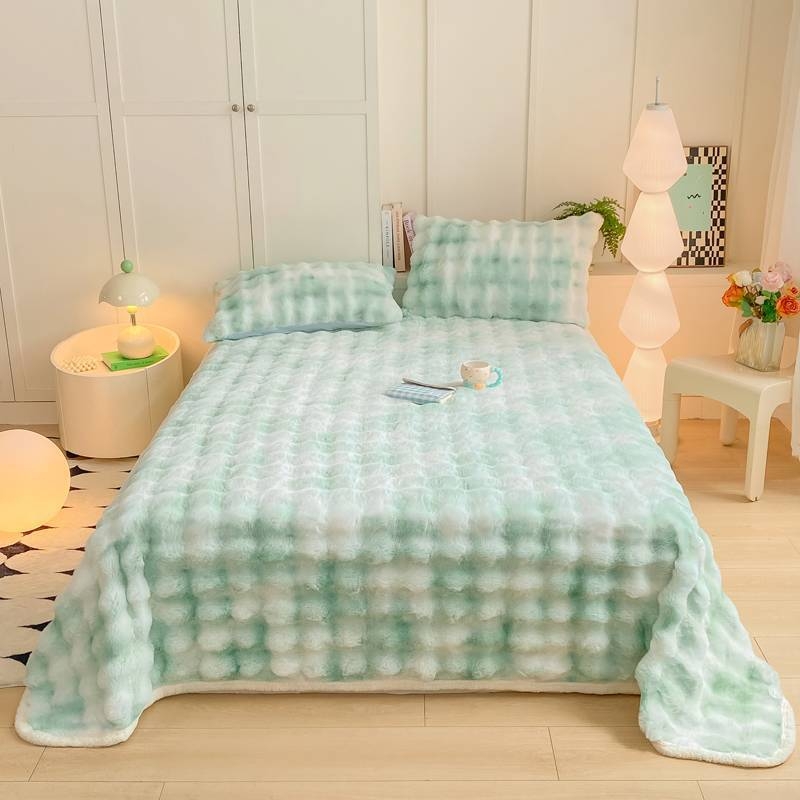 Posteljni list – minimalističkog stila, vlaknima obojena tkanina, Uzorak: Drugo, Šifra artikla 58632788