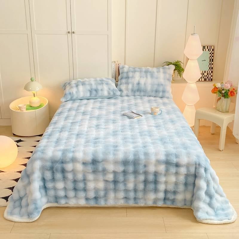 Posteljni list – minimalističkog stila, vlaknima obojena tkanina, Uzorak: Drugo, Šifra artikla 58632788