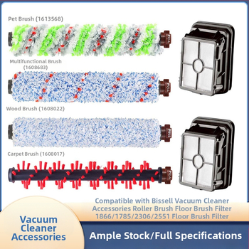 Putekļsūcēja piederumi: ruļļa birstes filtrējošais elements Bissell 1866/1785/2306/2551 (Mājsaimniecības lietošana, manuāls vadības režīms, 101–150 m²)
