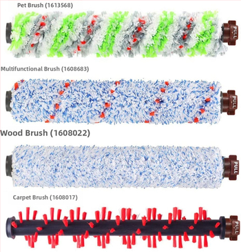Putekļsūcēja piederumi: ruļļa birstes filtrējošais elements Bissell 1866/1785/2306/2551 (Mājsaimniecības lietošana, manuāls vadības režīms, 101–150 m²)