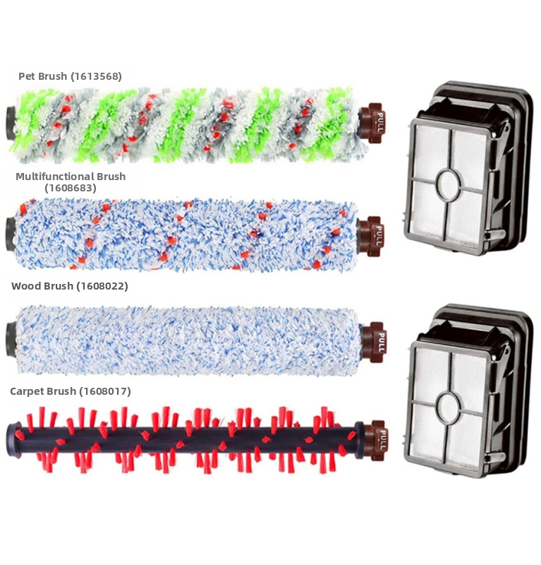 Putekļsūcēja piederumi: ruļļa birstes filtrējošais elements Bissell 1866/1785/2306/2551 (Mājsaimniecības lietošana, manuāls vadības režīms, 101–150 m²)