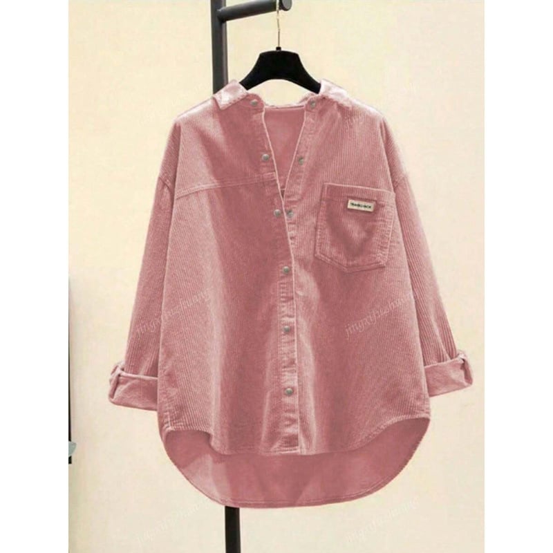 Palaidinė iš linų mišinio su keturių krypčių elastingumu, platus apykaklė, 3/4 rankovės, fleece įdėklas, siauras kirpimas