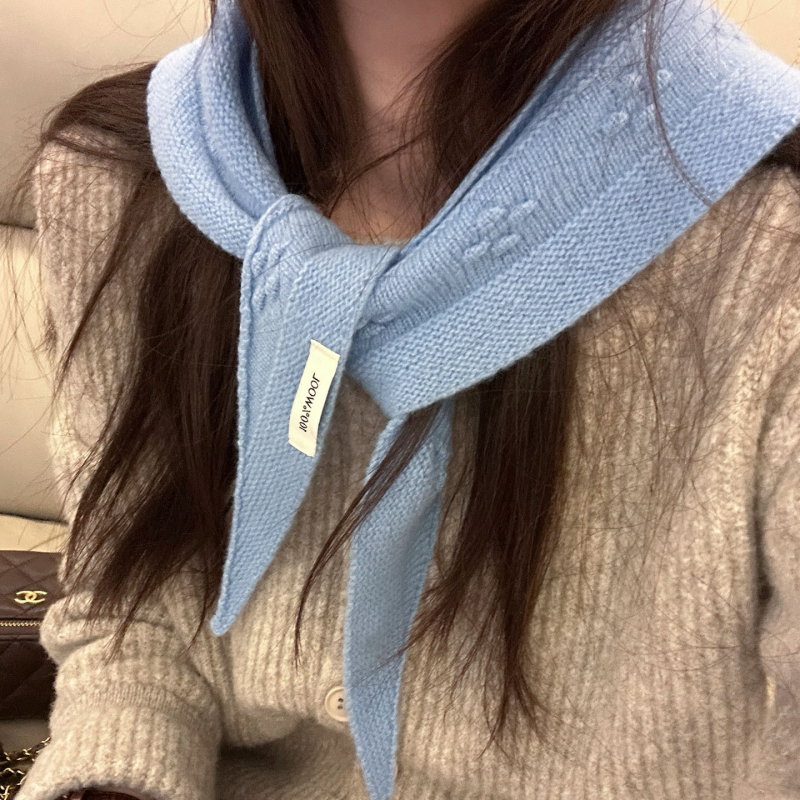 Trīsstūra vilnas šalle ar ziedu rakstu, 100% vilna, vienkāršs audums, saglabā siltumu, ziema, SJ-X2797