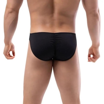 Muške bikini gaćice s mekanim prozračnim džepom za područje spolovila – pamuk, visoki pojas, proljeće
