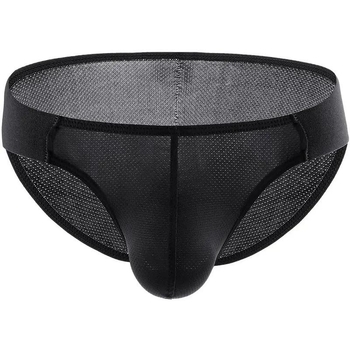 Muške bikini gaćice s mekanim prozračnim džepom za područje spolovila – pamuk, visoki pojas, proljeće