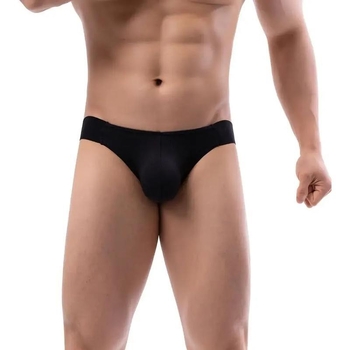 Muške bikini gaćice s mekanim prozračnim džepom za područje spolovila – pamuk, visoki pojas, proljeće