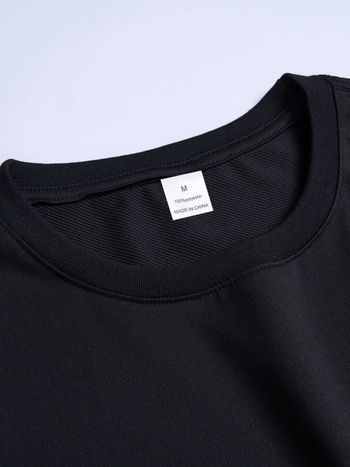 Mercerizirana pamuk majica, ispis, okrugli izrez, kratki rukavi, standardni kroj