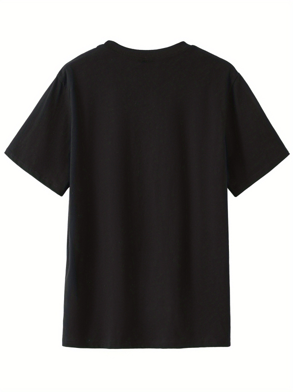 Mercerizirana pamuk majica, ispis, okrugli izrez, kratki rukavi, standardni kroj