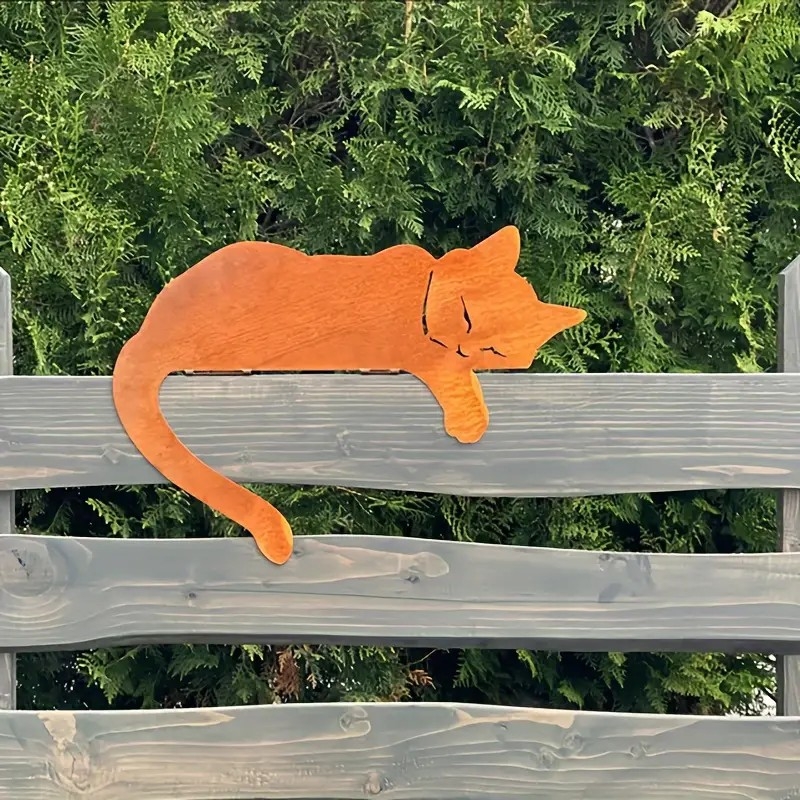 Željezna geometrijska zidna umjetnost s Halloween motom: mačja šapa u mreži pauka, europski stil, 0324, pogodna za dom, ured i vrt