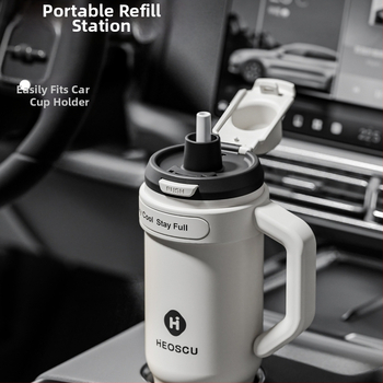 Universāla dzērienu krūze ar salmiņu, tējas sietu un ledus krūzes dizainu pieaugušajiem