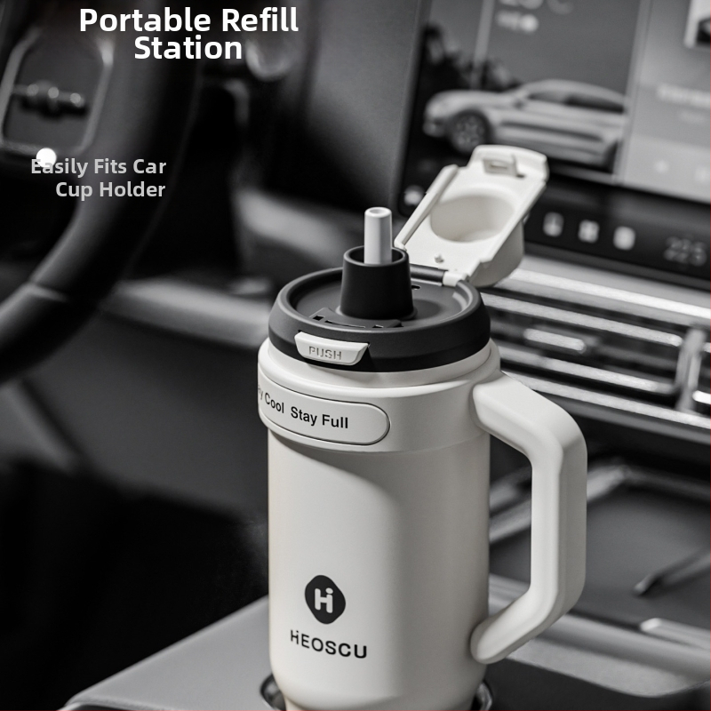 Универсална чаша за пиене със сламка, филтър за чай и дизайн ледена чаша за възрастни