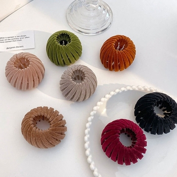 Star Butterfly matu aksesuārs - diska skava augstajai ponijai, plastmasa/rezīns, roku darbs, sievietēm, korejiešu stilā