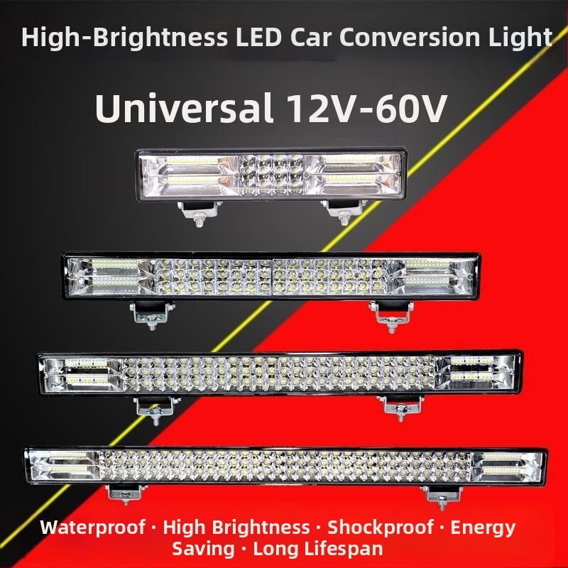 LED μπάρα φωτός αυτοκινήτου, αντι-ομίχλη, 50W, γενική τάση, 1000 lm