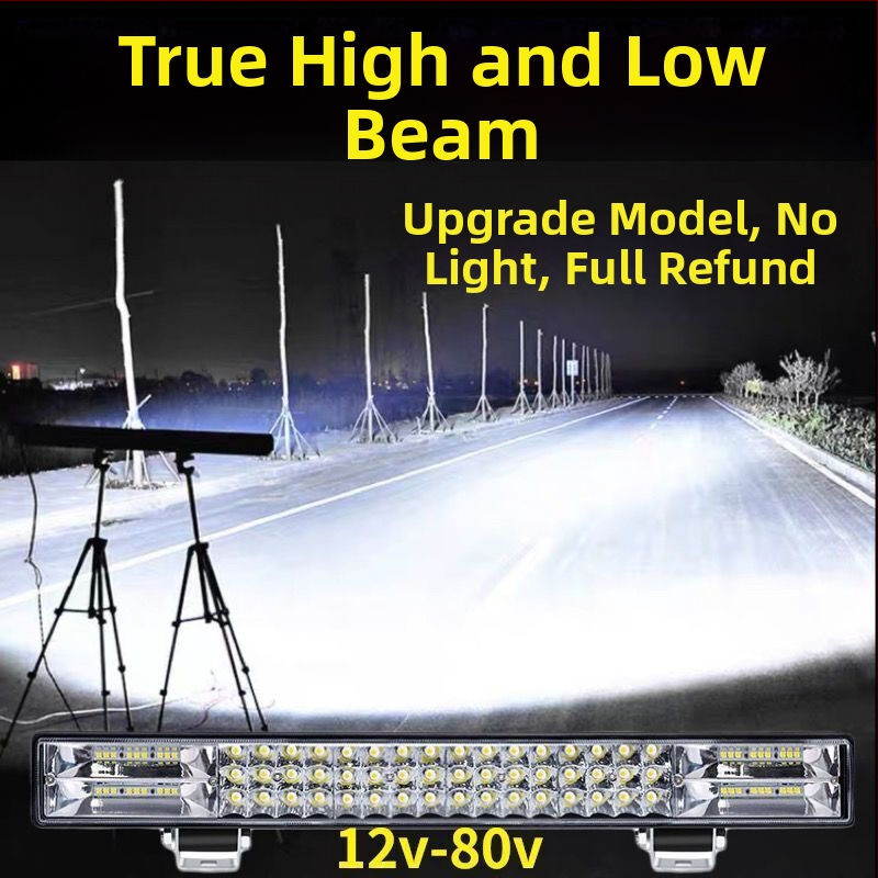 LED μπάρα φωτός αυτοκινήτου, αντι-ομίχλη, 50W, γενική τάση, 1000 lm