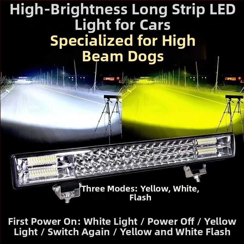 LED μπάρα φωτός αυτοκινήτου, αντι-ομίχλη, 50W, γενική τάση, 1000 lm