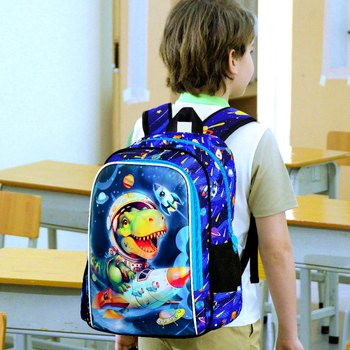 Παιδικό σακίδιο με σχέδιο κινουμένων σχεδίων, προστασία της σπονδυλικής στήλης, ελαφρύ και αναπνεύσιμο πολυεστέρας για πρωτοβάθμια εκπαίδευση