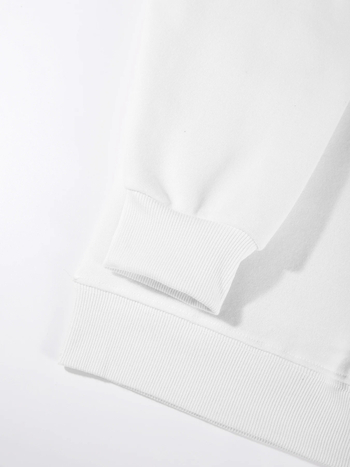 Mikina s printom, slobodan kroj, srednja duljina, poliester vlakno