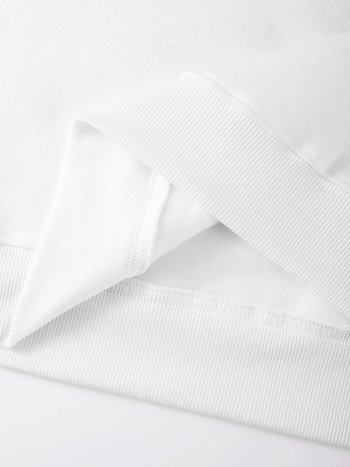 Mikina s printom, slobodan kroj, srednja duljina, poliester vlakno